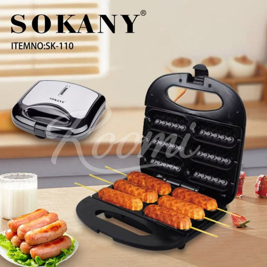 Máquina Sokany 5 en 1 🌭 Corndogs, Donas y Más