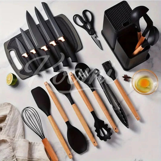 Utensilios de Cocina Set x19 | Todo lo que necesitas para tu cocina
